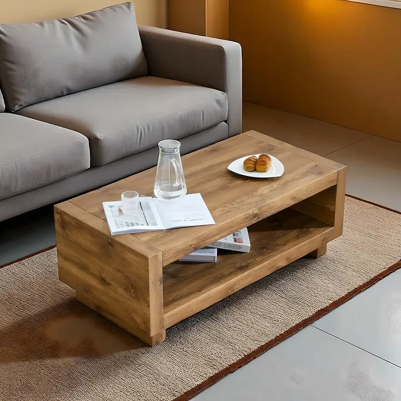 Natural Wood Tea Table – Sophisticated Nordic Design
